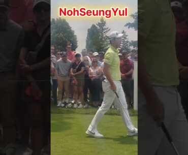 PGA투어 노승열프로 아이언 티샷스윙