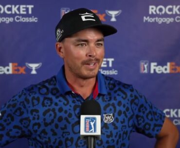 Rickie Fowler · Round 3 · Interview  · 2023 Rocket Mortgage Classic · PGA Tour