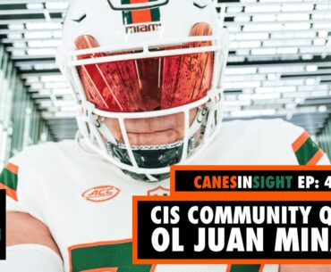 Miami OL Recruit Juan Minaya Talks Recruitment & His Visit to Coral Gables + CIS Community Q&A