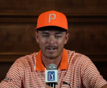 Rickie Fowler Sunday Press Conference 2023 Rocket Mortgage Classic