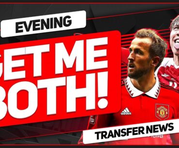 TEN HAG Demands KANE & HOJLUND! MAN UTD NEWS
