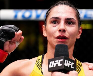 Ariane Lipski Octagon Interview | UFC Vegas 76