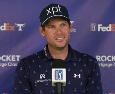 Adam Schenk · Round 2 · Interview  · 2023 Rocket Mortgage Classic · PGA Tour