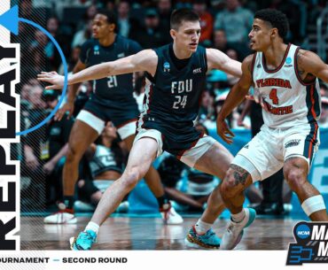 FAU vs. FDU: 2023 NCAA men's second round | FULL REPLAY