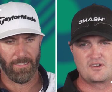Dustin Johnson & Jason Kokrak SPEAK after SHARING first round LEAD in Andalusia