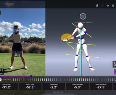 Lydia Ko - SportsboxAi evolution of swing change