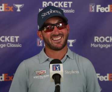 Andrew Landry · Round 2 · Interview  · 2023 Rocket Mortgage Classic · PGA Tour