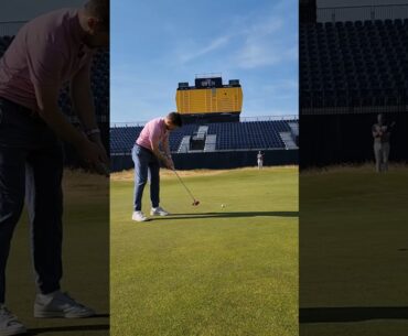 I played Royal Liverpool just before The Open! #golfer