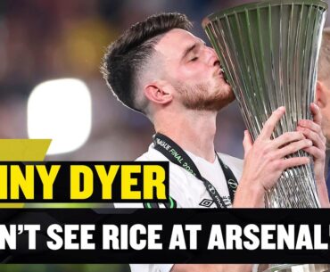 "I CAN'T SEE RICE AT ARSENAL!" ❌ West Ham fan Danny Dyer wants club captain Rice to stay!