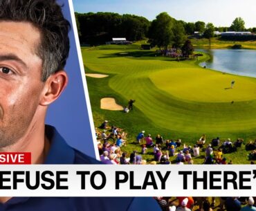 Rory McIlroy SLAMS Travelers Championship Golf Course.. Here's Why