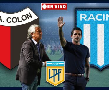 COLÓN vs RACING CLUB EN VIVO | Relato EMOCIONANTE desde SANTA FE - Liga Profesional