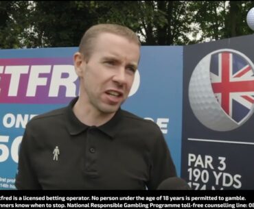 Golf | Matt Baldwin Hole-In-One at the Betfred British Masters