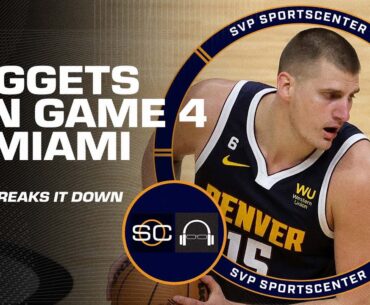 Tim Legler Touchscreen: How Denver won Game 4 in Miami | SC with SVP