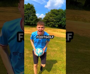 Playing Footgolf Like KDB 😮‍💨 #shorts