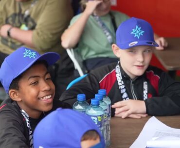 Little sticks clinic from LIV Golf London Ian Poulter