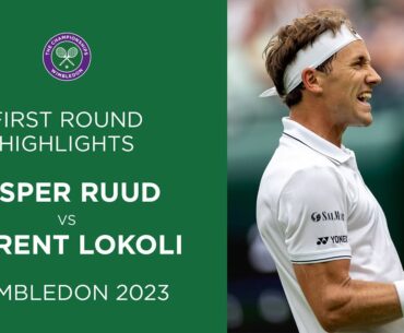 Ruud Battles To Victory | Casper Ruud vs Laurent Lokoli | Match Highlights | Wimbledon 2023