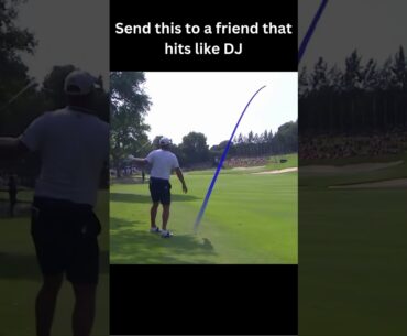 Dustin Johnson Shank it #golf #livgolf #shorts