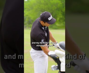 Viktor Hovland explains why hitting wedges is different than hitting driver