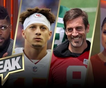 Aaron Rodgers listed as Tier 3 QB, Mahomes & Burrow headline latest QB rankings | NFL | SPEAK