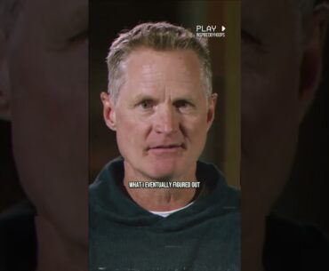 Steve Kerr On What Steph Curry Taught Him 🤯 #shorts