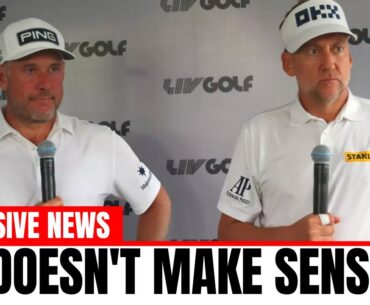 Golf fans SHOCKED at Ian Poulter and Lee Westwoods VERY STRANGE reasoning for PIENG OFF the OPEN!