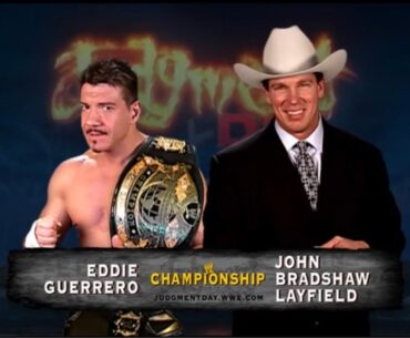 Story of Eddie Guerrero vs JBL | Judgement Day 2004