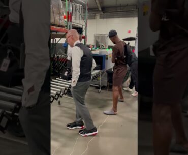 "He knows who I am!" Jimmy Butler's reaction to seeing Ernie 😂❤️ #nba