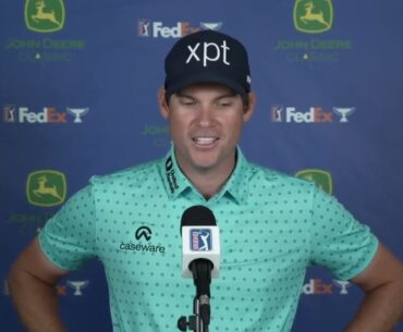 Adam Schenk Thursday Flash Interview 2023 John Deere Classic