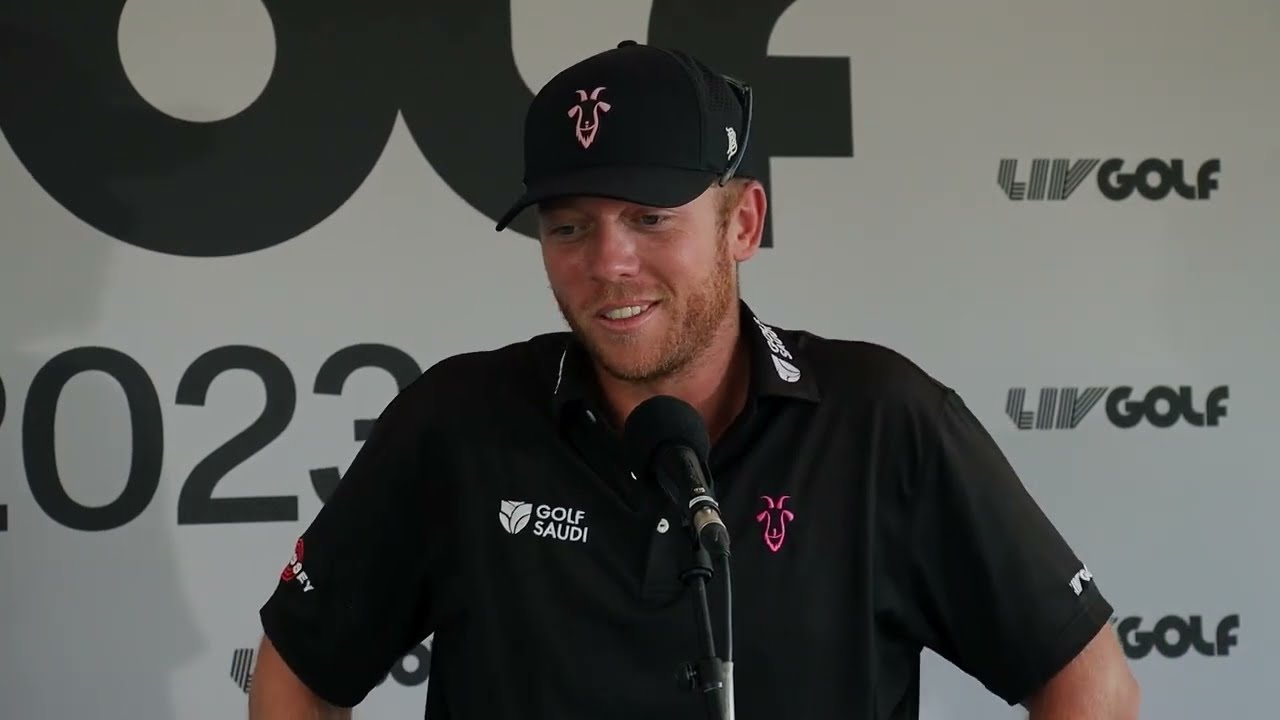 Thomas Pieters & Talor Gooch Friday Presse Conference 2023 LIV Golf London Thomas Pieters & Talor Gooch Friday Presse Conference 2023 LIV Golf London