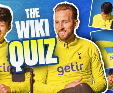 Heung-Min Son takes on Harry Kane in the Wikipedia quiz! INCREDIBLE FOOTBALL KNOWLEDGE 🤯