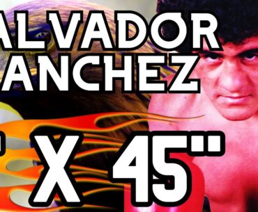 EL entrenamiento SECRETO de SALVADOR SANCHEZ (SPARRINGS INFERNALES DE 5 minutos x 45 SEGUNDOS)