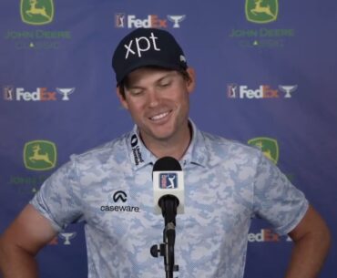 Adam Schenk Friday Flash Interview 2023 John Deere Classic