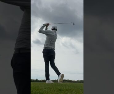 On the range at Royal Birkdale!