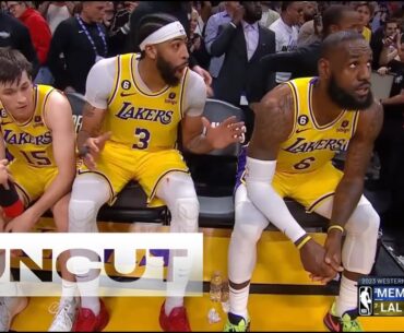 Final 5:04 WILD End of Regulation Grizzlies vs Lakers Game 4 UNCUT | April 24, 2023
