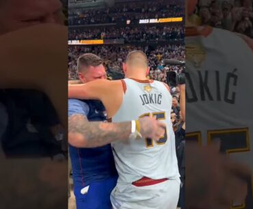 The Jokic brothers 😅 #nbafinals