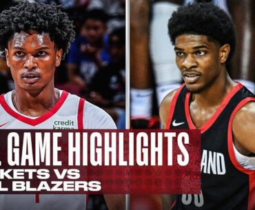 ROCKETS vs TRAIL BLAZERS | NBA SUMMER LEAGUE | FULL GAME HIGHLIGHTS