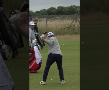 Robert MacIntyre 3 Wood - Rear View Swing