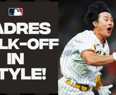 PADRES WIN A THRILLER!! David Dahl ties it and then Ha-Seong Kim WALKS IT OFF in ELECTRIC fashion!