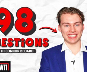 98 QUESTIONS WITH #98 CONNOR BEDARD