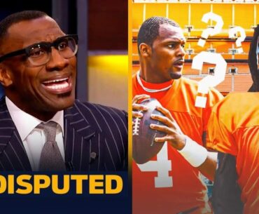 UNDISPUTED | Shannon reacts to Deshaun Watson saying he 'would love' DeAndre Hopkins on Browns