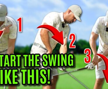 The Perfect MOVE to Start The Golf Swing Correctly