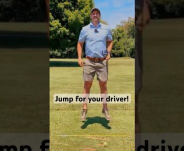 Jump for Better Golf Swings With Driver!