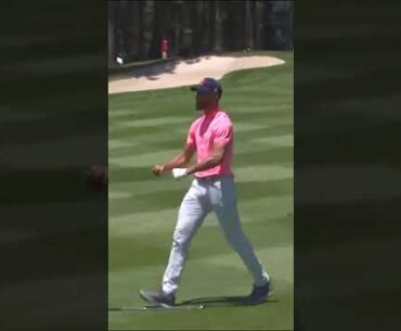 Steph is even shooting 3s in Golf ⛳️ #shorts