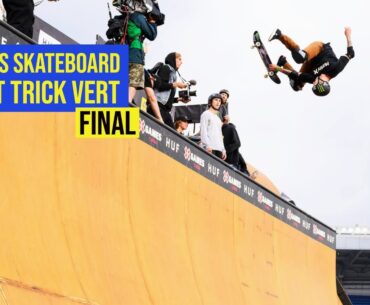Skateboard Vert Best Trick: FULL COMPETITION | X Games Japan 2023