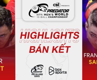 Francisco Sanchez Ruiz vs Fedor Gorst | Highlights | WPA Men's World 10 Ball Championship | Bán Kết