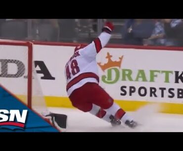 Jordan Martinook Scores A Penalty Shot Goal With Sweet Backhand
