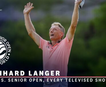 Bernhard Langer's 2023 U.S. Senior Open Victory at SentryWorld | Every Televised Shot