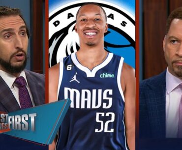 FIRST THINGS FIRST | Dallas fans will be celebrating championship - Nick on Mavs’ trade for Williams