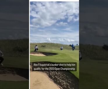 Bunker shot masterclass #golf #shorts
