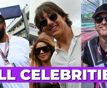 All Celebrities At The 2023 F1 Miami GP